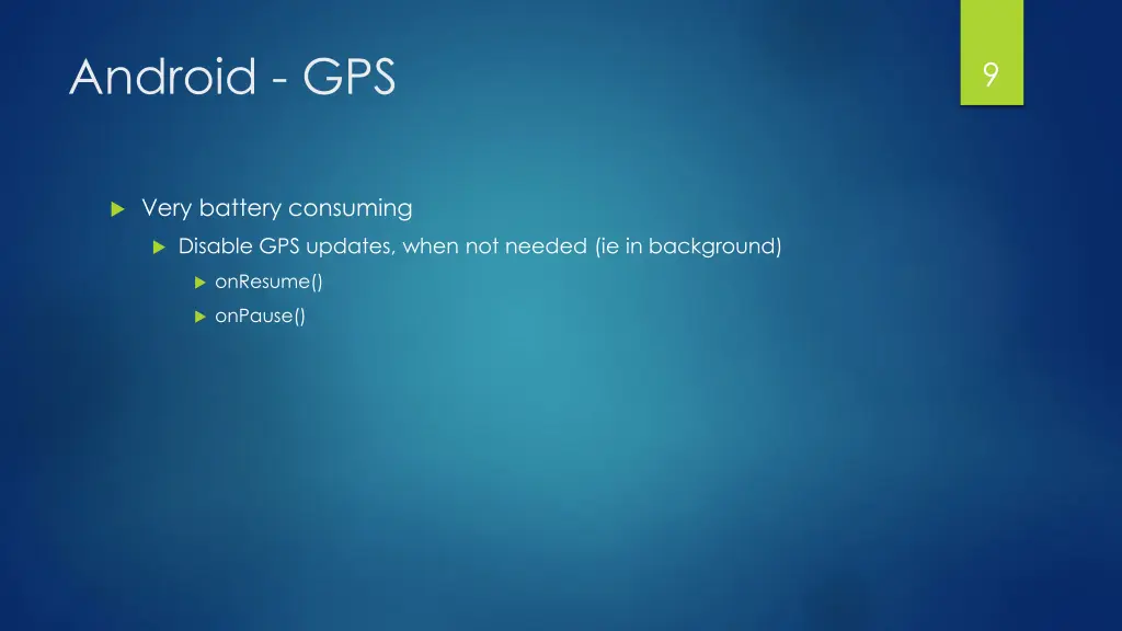 android gps