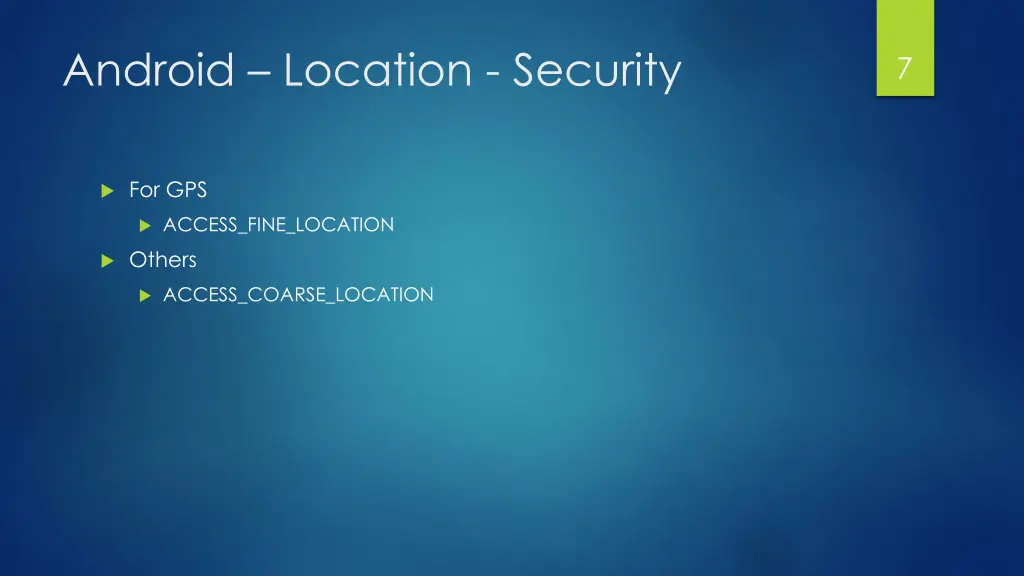android location security