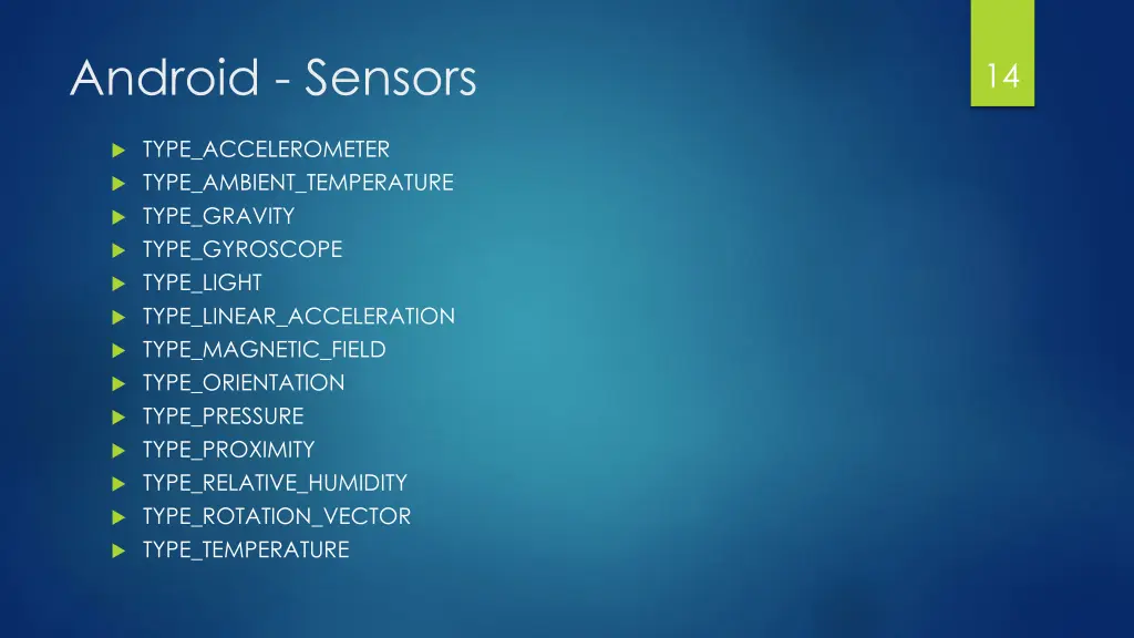 android sensors 1