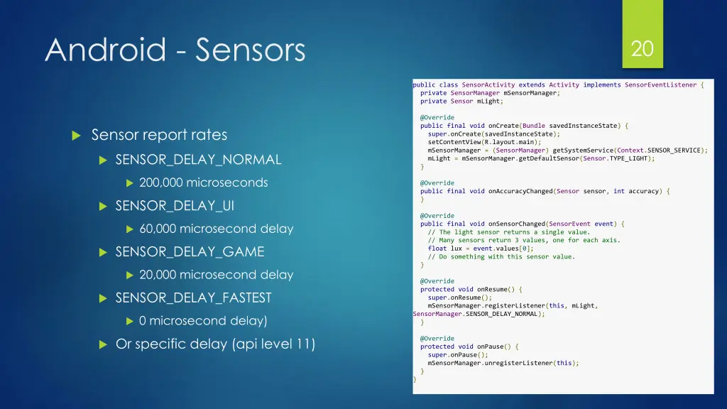 android sensors 7