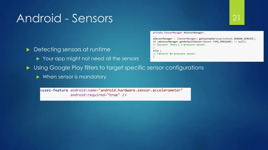 android sensors 8