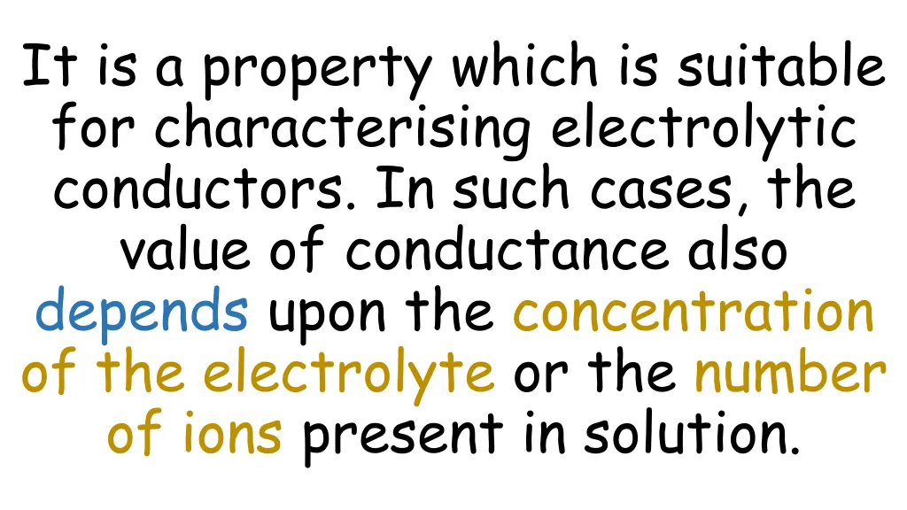 it is a property which is suitable