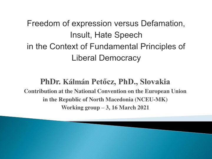 phdr k lm n pet cz phd slovakia contribution
