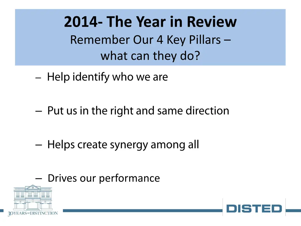2014 the year in review remember