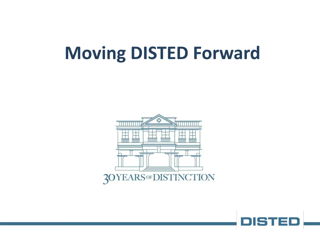moving disted forward