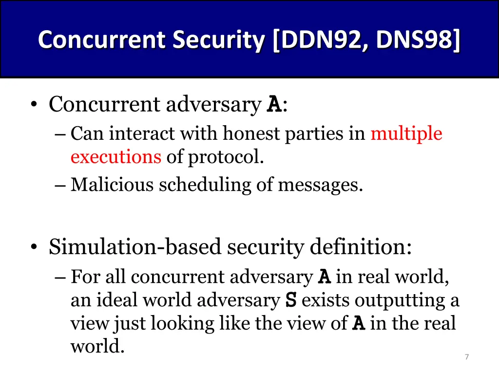 concurrent security ddn92 dns98