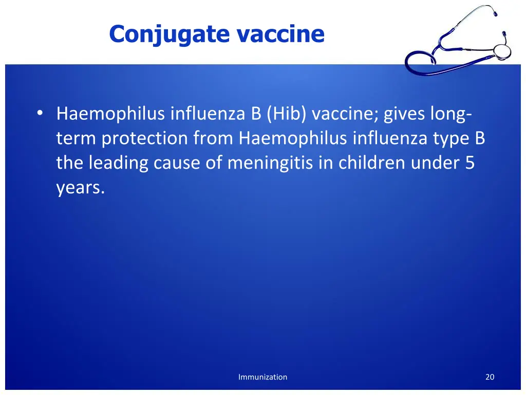 conjugate vaccine