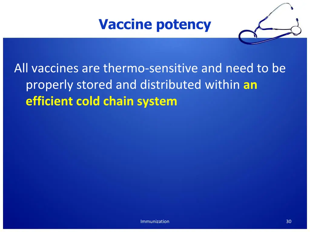 vaccine potency