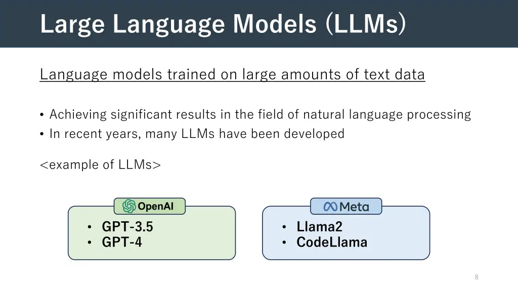large language models llms