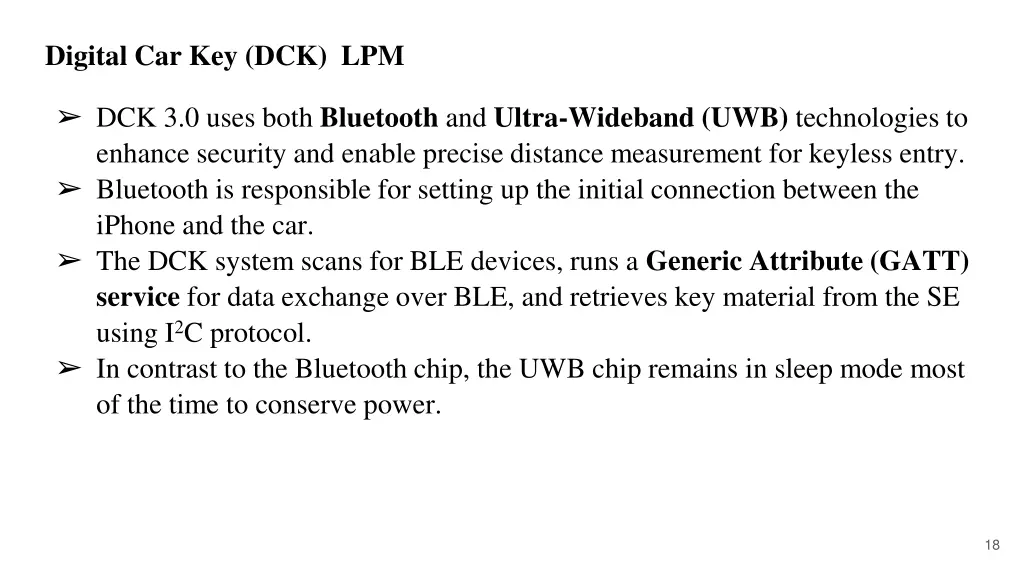 digital car key dck lpm