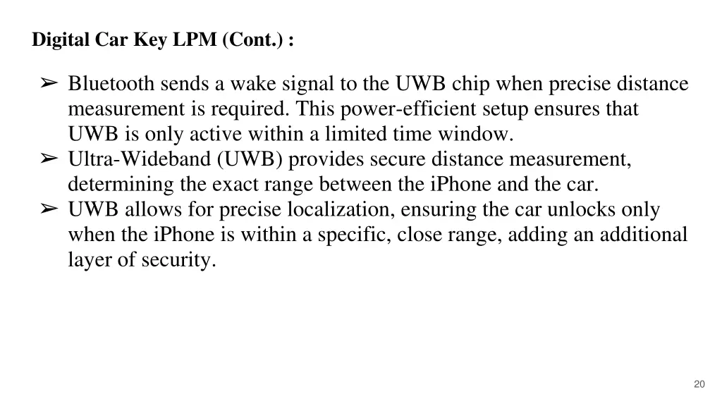 digital car key lpm cont