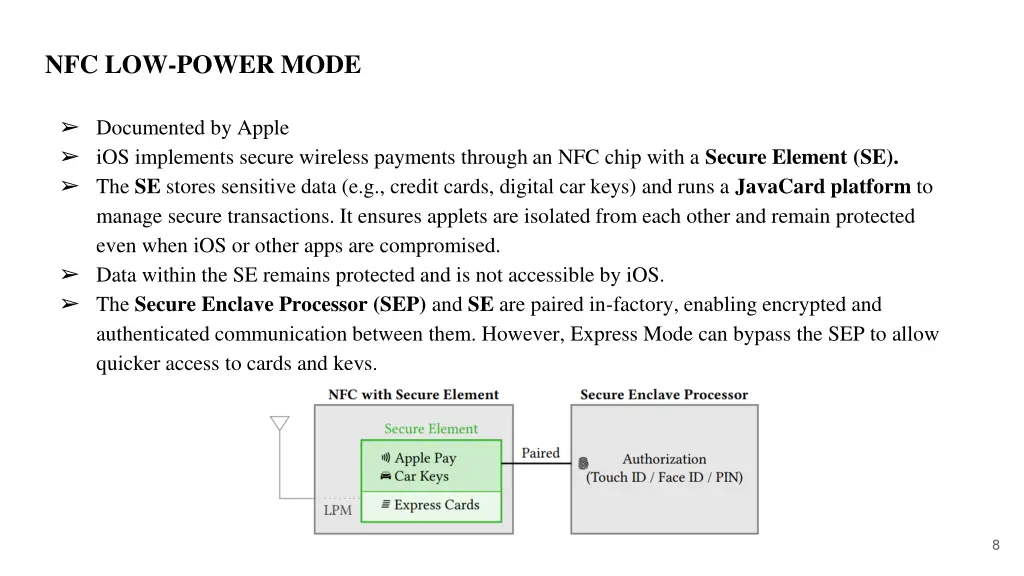 nfc low power mode