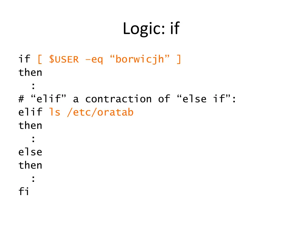 logic if 1