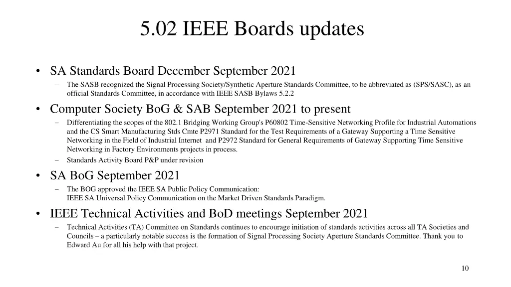 5 02 ieee boards updates