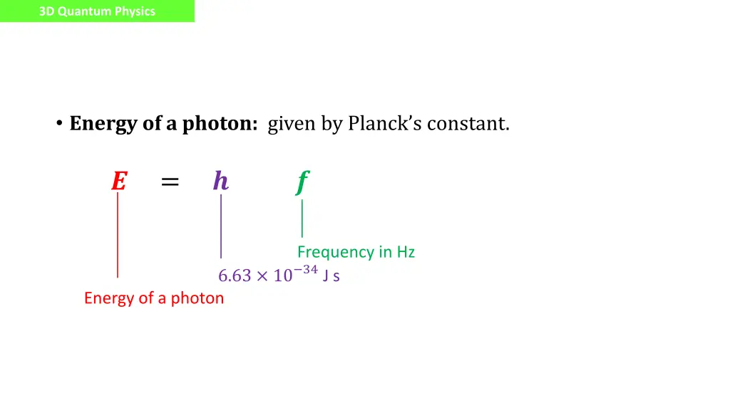 3d quantum physics 12