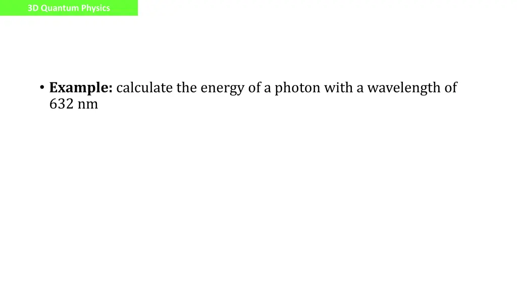 3d quantum physics 14