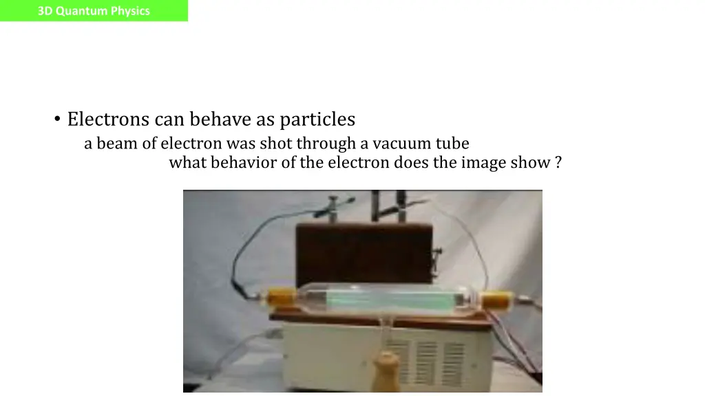 3d quantum physics 2