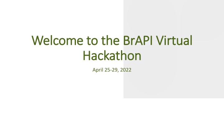 welcome to the brapi virtual welcome to the brapi