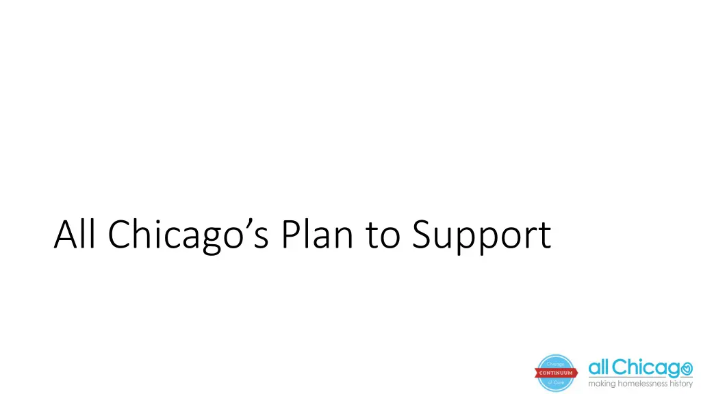 all chicago s plan to support