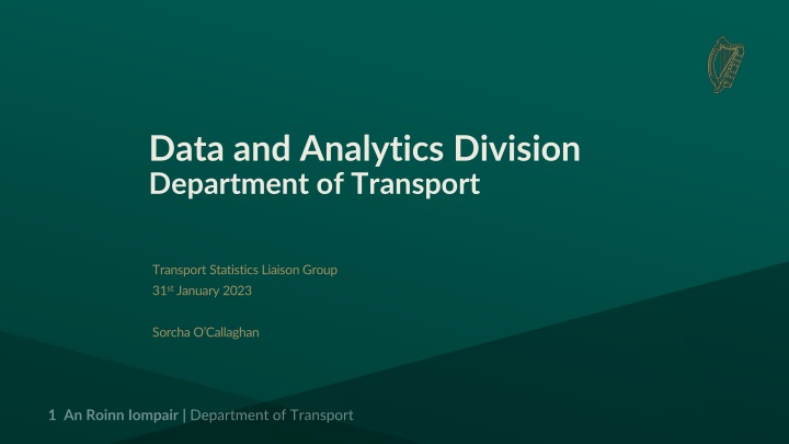 data and analytics division department