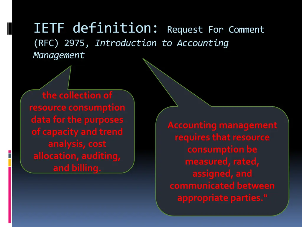 ietf definition request for comment rfc 2975