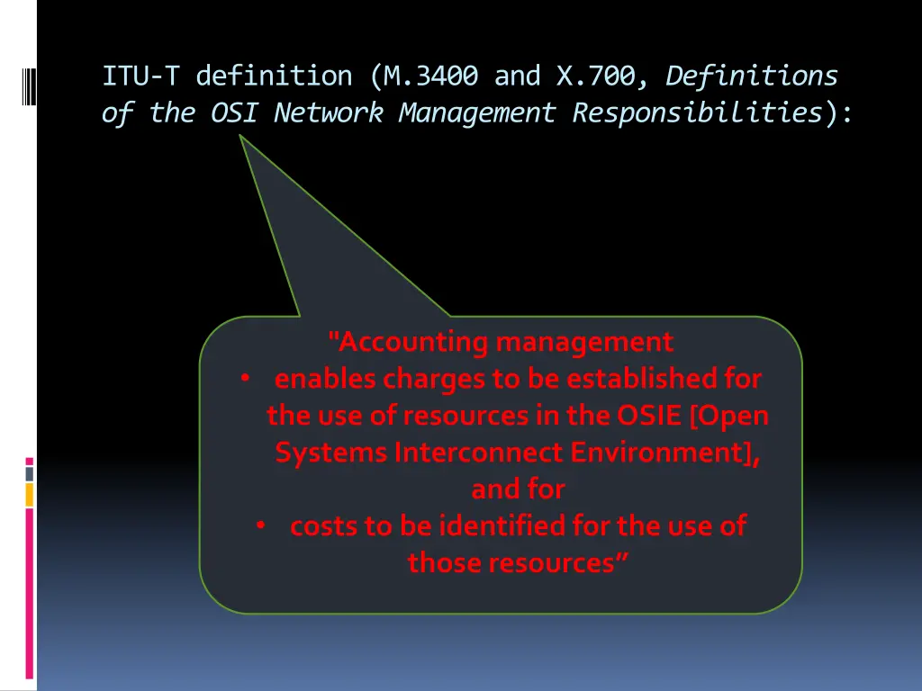 itu t definition m 3400 and x 700 definitions