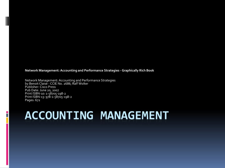 network management accounting and performance