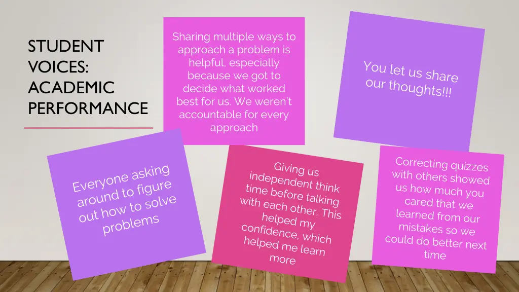 sharing multiple ways to approach a problem