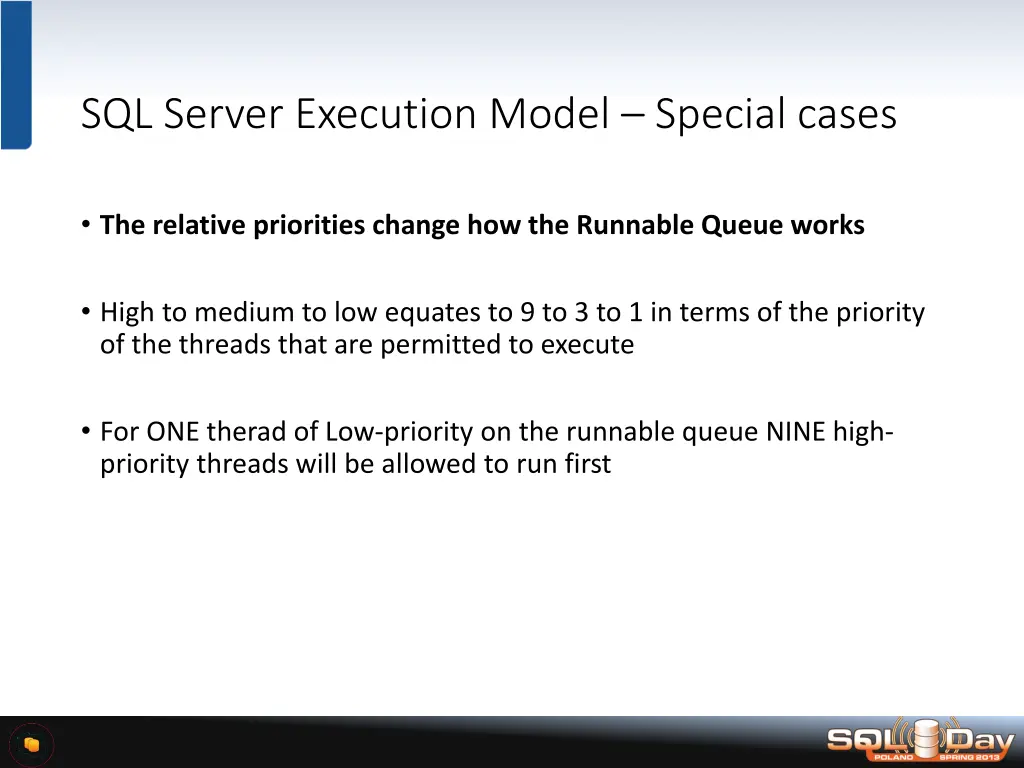 sql server execution model special cases 1