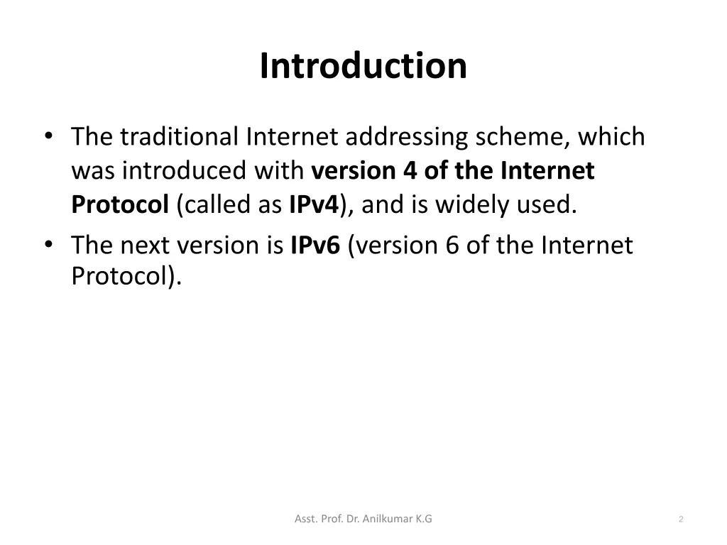 introduction