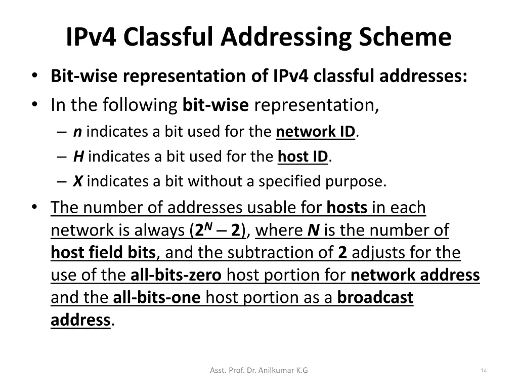 ipv4 classful addressing scheme 3