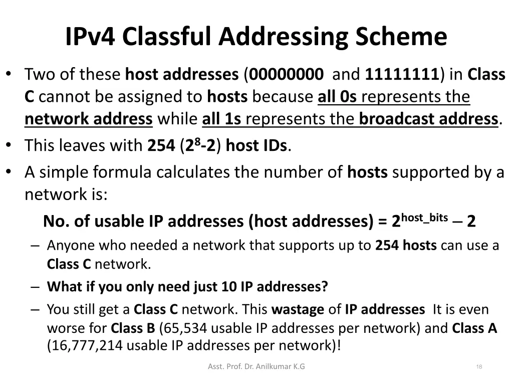 ipv4 classful addressing scheme 6