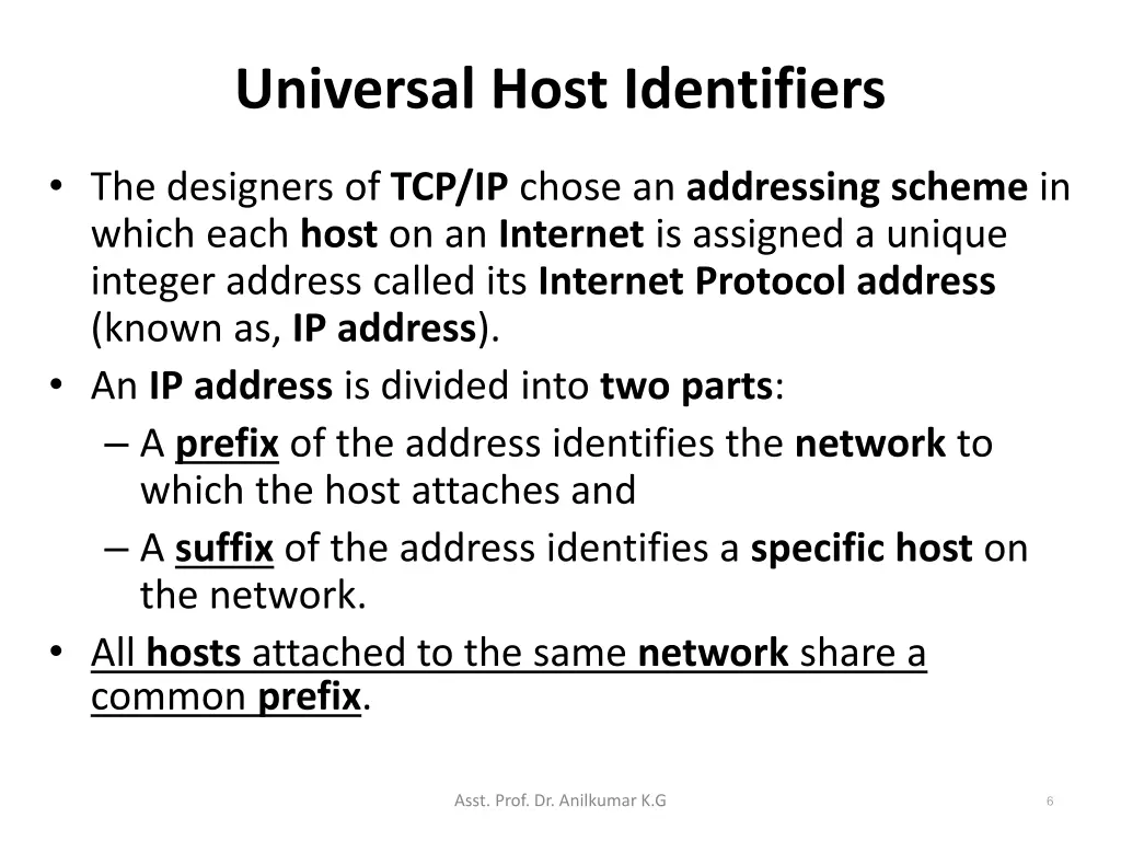 universal host identifiers 3