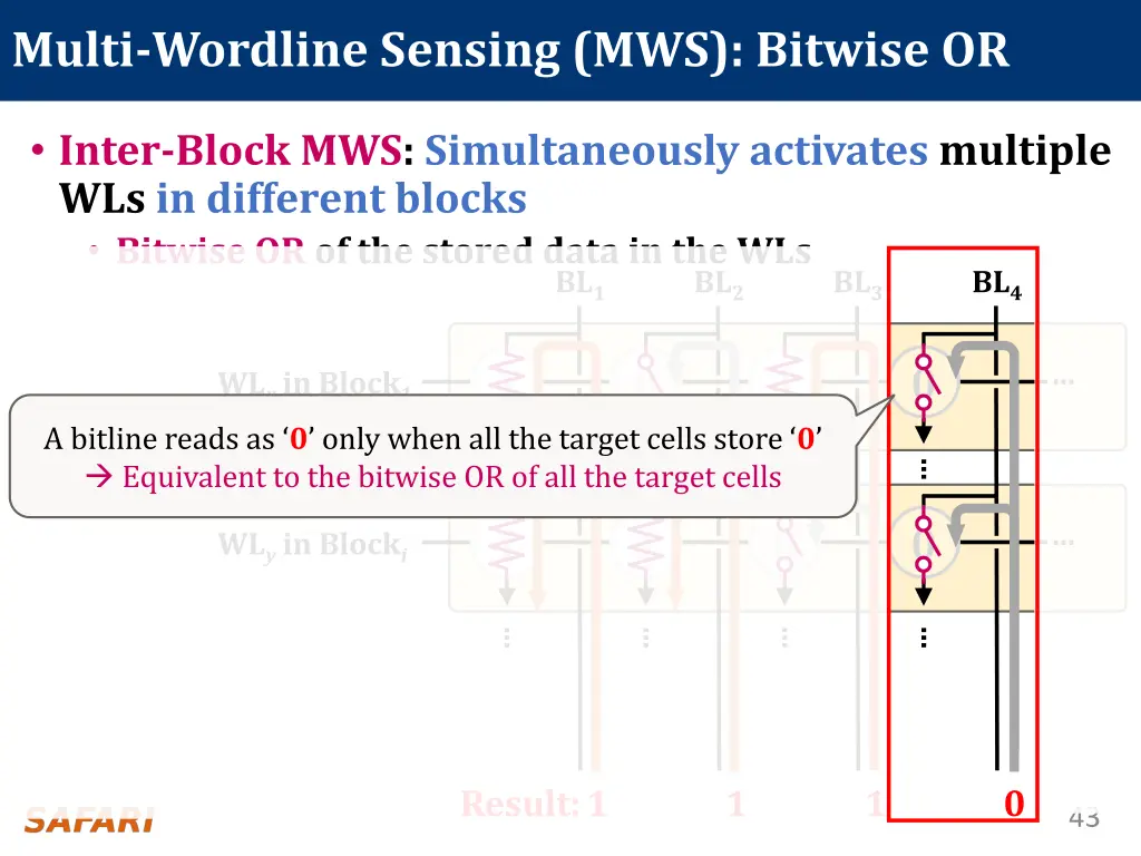 multi wordline sensing mws bitwise or 2