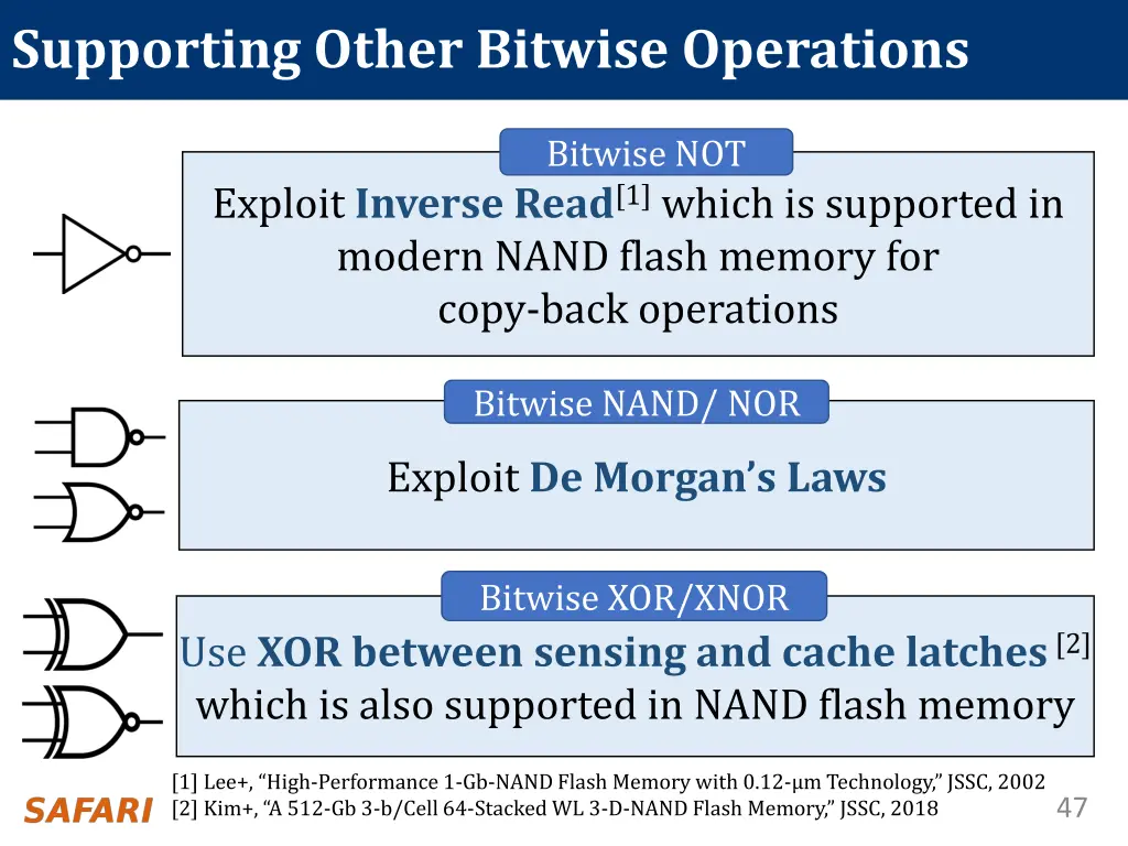 supporting other bitwise operations