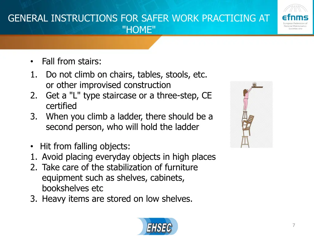 general instructions for safer work practicing 1