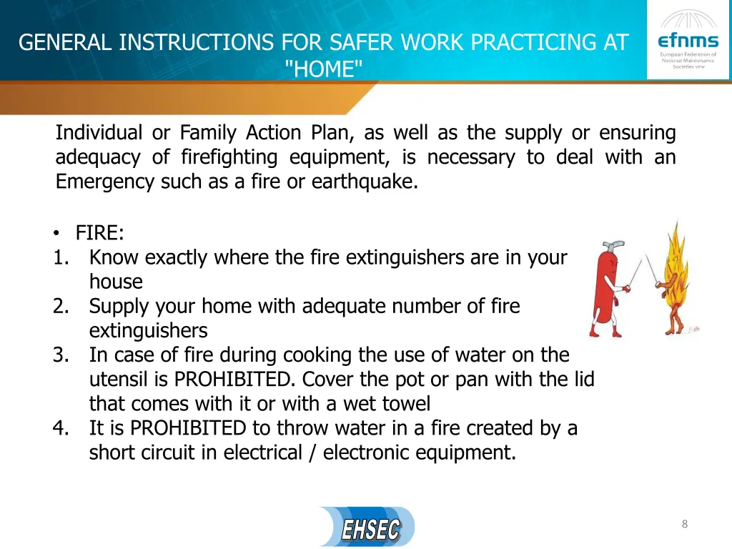 general instructions for safer work practicing 2