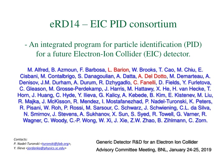 erd14 eic pid consortium