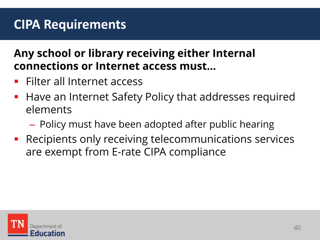 cipa requirements