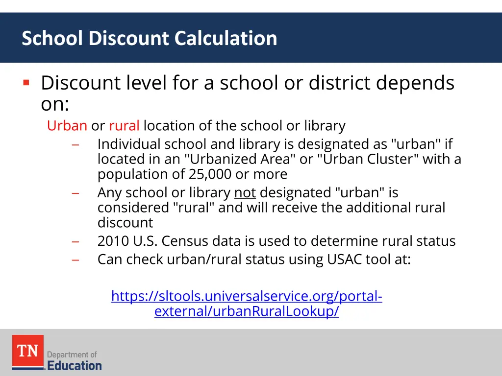 school discount calculation 1