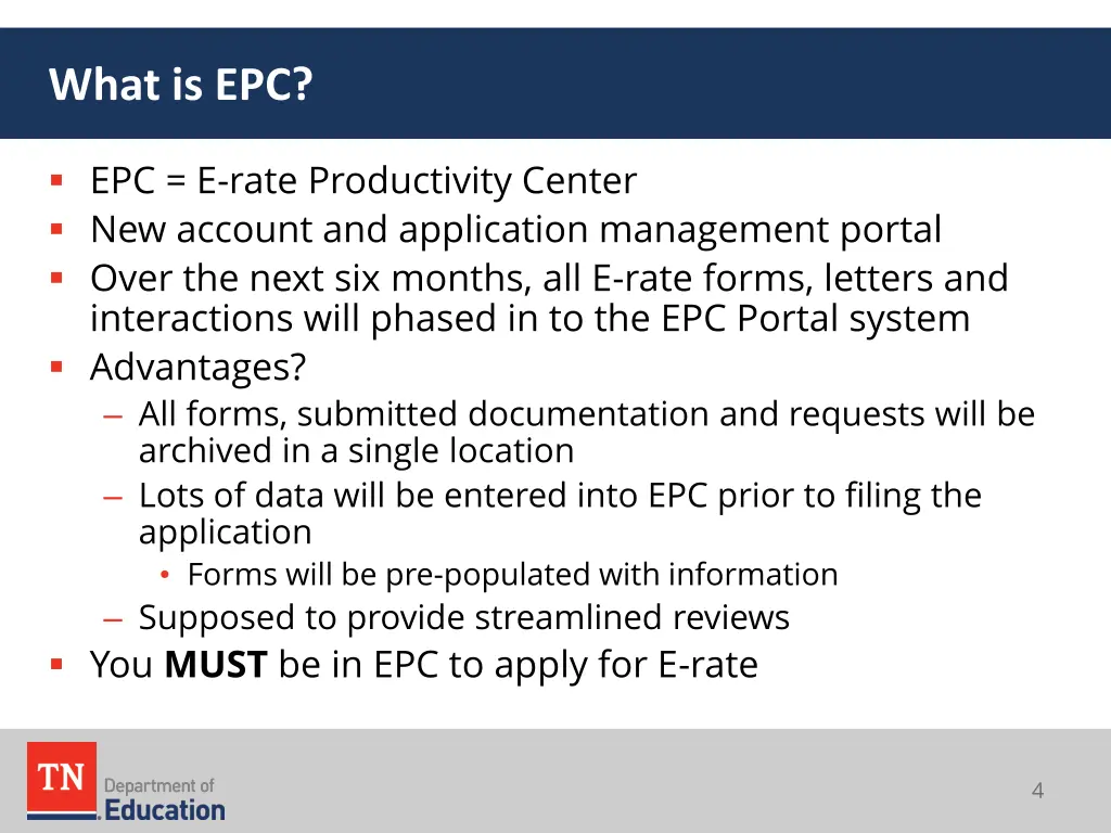 what is epc