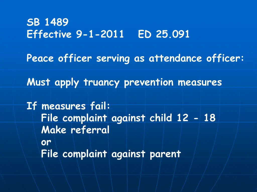 sb 1489 effective 9 1 2011 ed 25 091 1