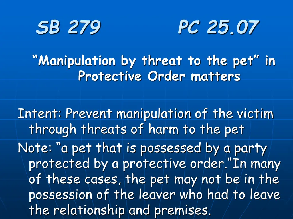 sb 279 pc 25 07