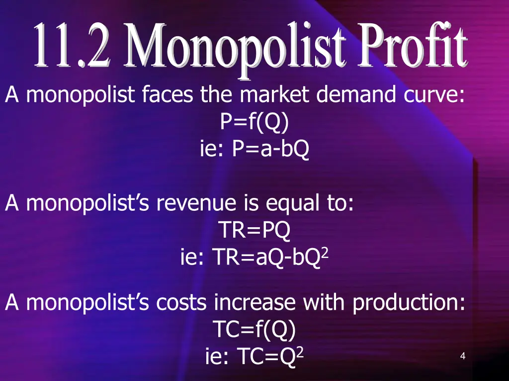 11 2 monopolist profit