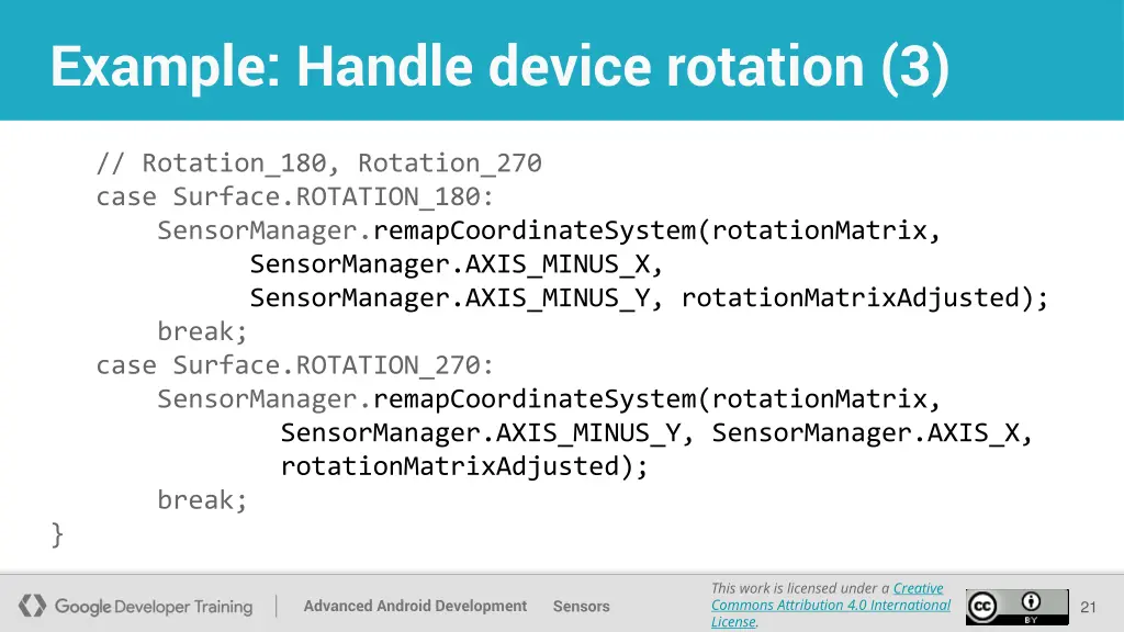 example handle device rotation 3