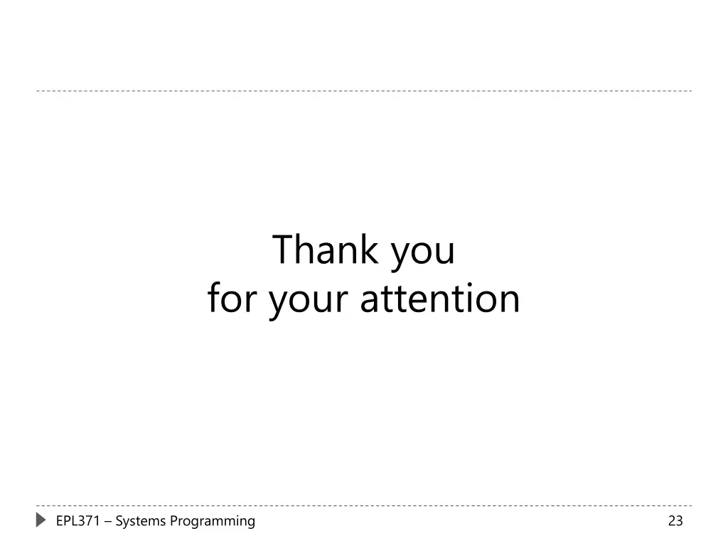 thank you for your attention