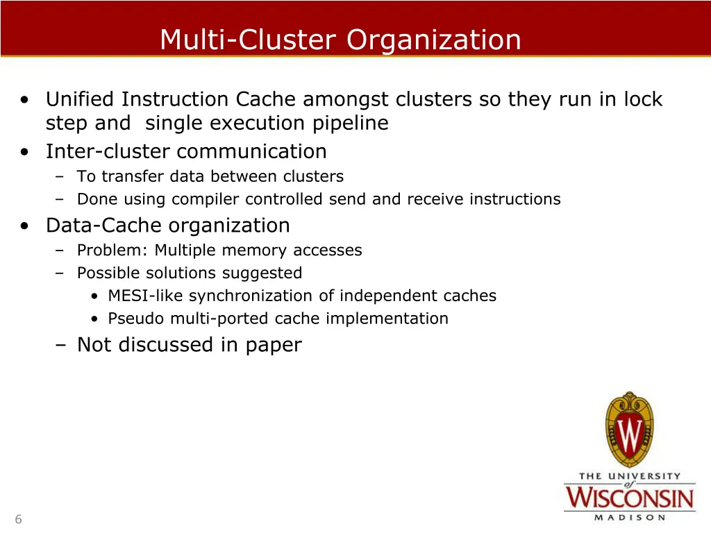 multi cluster organization