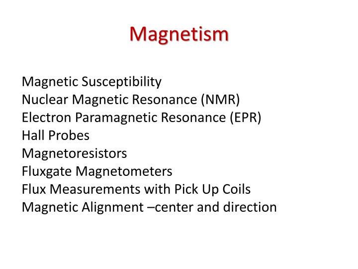 magnetism