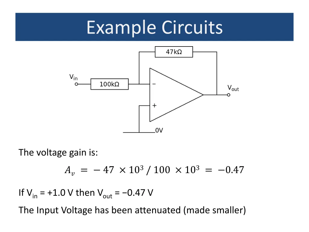 example circuits 1