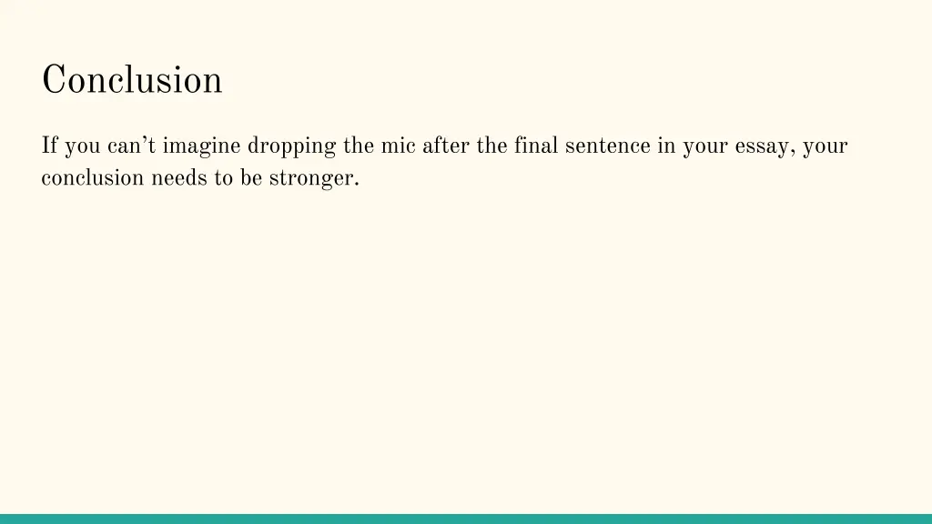 conclusion 2